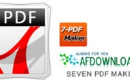 پی دی اف ساز قدرتمند ویندوز Seven PDF Maker 1.0.7 Build 136